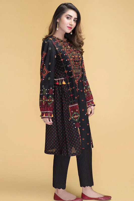 2 Piece Embroidered Lawn Shirt & Trouser V770 by ZARTHREAD – Women’s Fashion, Pakistani Clothing, Elegant Embroidered Lawn Outfit