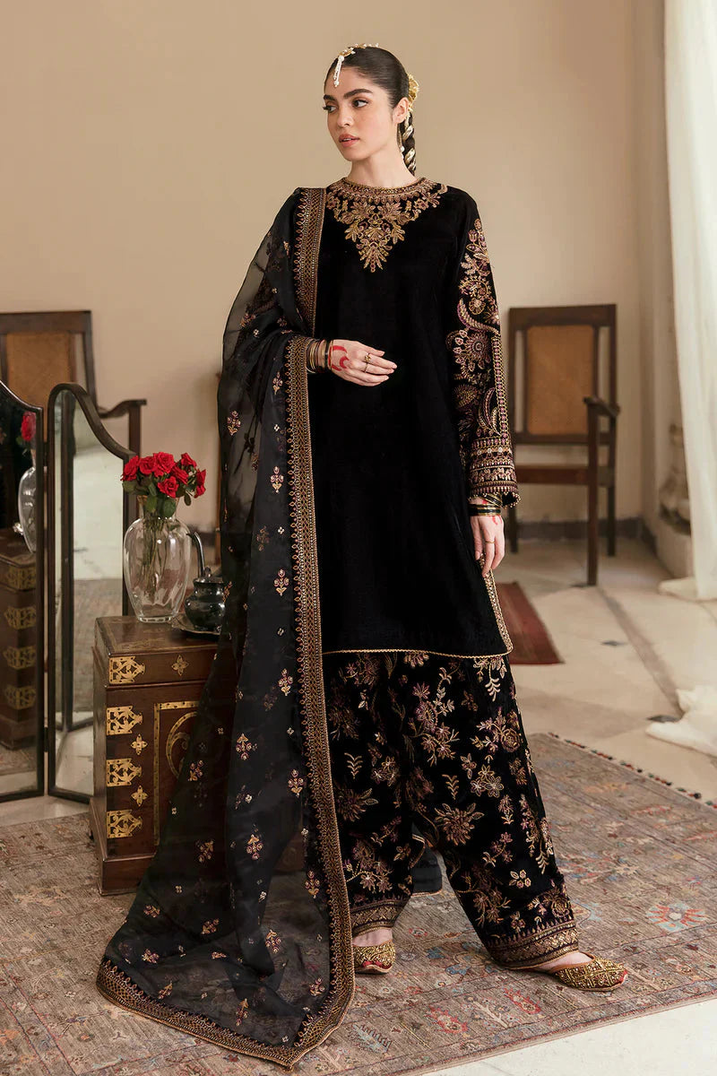 
Baroque Velvet 3 PC Embroidered Suit V264 by ZARTHREAD – Women’s Fashion, Pakistani Clothing, Luxury Velvet Ensemble