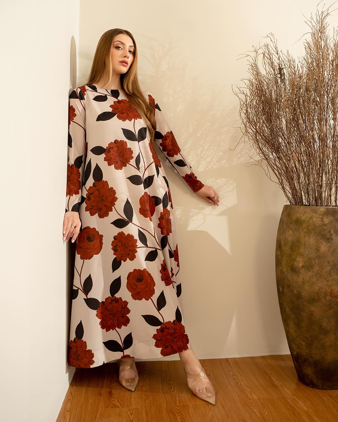 Lulusar Silk 3PC Digital Printed Suit by ZARTHREAD – Front View