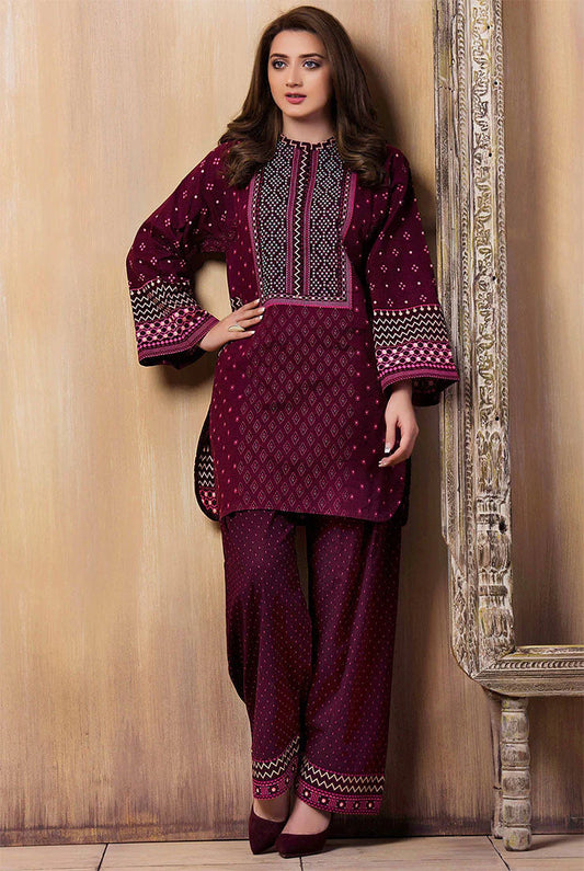 
2 Piece Embroidered Lawn Shirt and Trouser V765